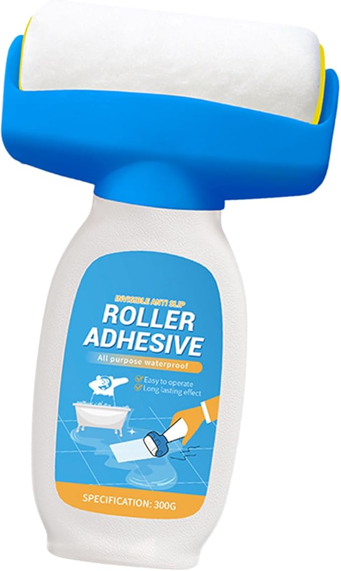 Anti Slip Paint Shower – Bathtub Coating Layer, Bathroom Safety Spray | Tile Grip Non Skid Finish, Transparent Protection Formula, Easy Apply Adhesive with Traction for Slippery, Wet, Tile Use