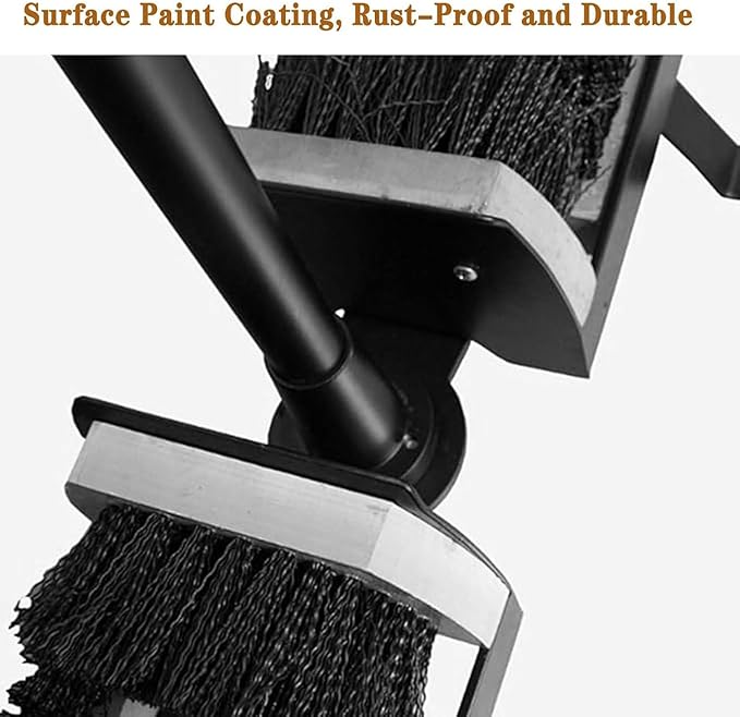 Heavy Duty Boot Scraper Brush - Outdoor Shoe Cleaner for Entrance & Garden - Effective Mud & Dirt Remover for Front Door, Farmhouse, & Entryway Use