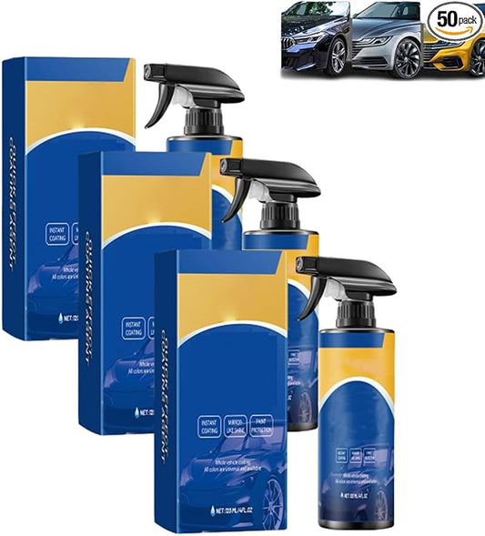 Quick Effect Coating Agent for Car, Advanced Car Quick-acting Coating Agent Spray, Undersunny Car Shine, High Protection, ong-Lasting Protection, Renovation, And Paint Repair (3)