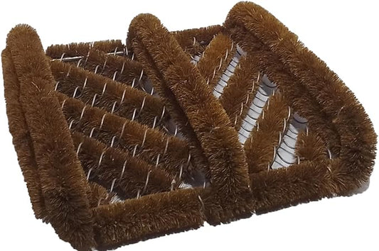 Extra Durable Coir Boot Scraper Doormat,Wire and Coir Doormat,Scraper MAT,Coconut Fibre Doormat/BOOTSCRAPER,Boot Wiper,Shoe Wiper 2.5"X12"X13"Inches