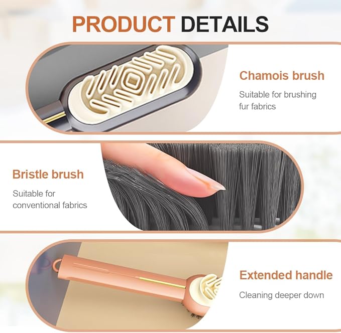 2 in 1 Scrub Suede Shoe Brush, Rubber Polish Eraser with Soft Bristle Brush for Suede Cleaner and Nubuck Brush (White)