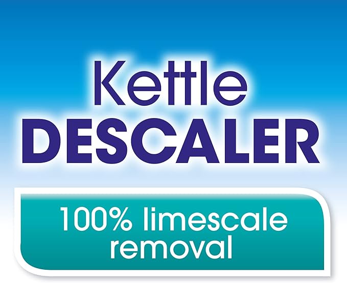 Duzzit Kettle Descaler Limescale Remover Easy To Use Drop In Sachet, Blue, (Pack Of 2)