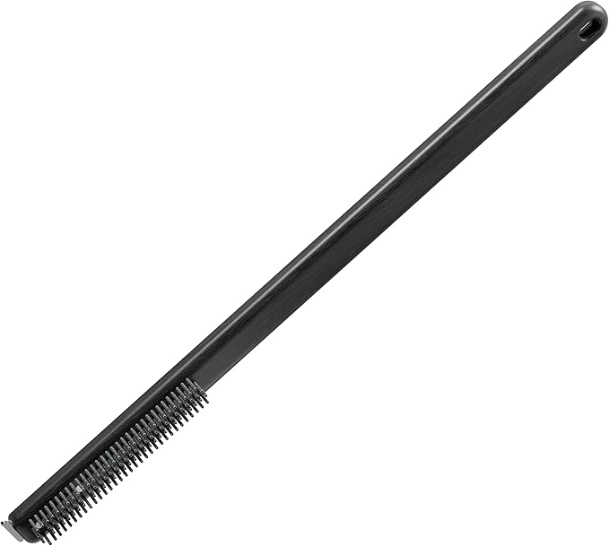 Ooni Wire Brush & Scraper – BBQ and Pizza Stone Cleaner, Grill Cleaner, Outdoor Cooking Tools, Barbecue Utensils - Long Handle