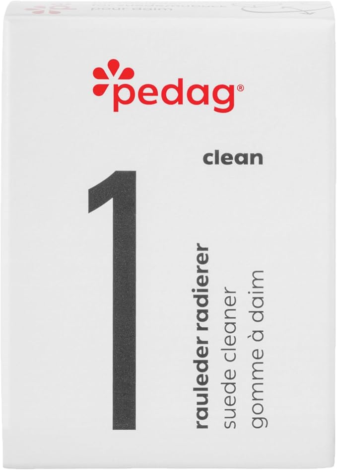Pedag Suede Cleaner Bar Eraser Block, German Made, to Clean Suede Shoes Boots and Bags, 1 Unit