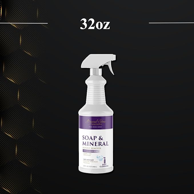 Non-Acidic Soap & Mineral Deposit Remover, 32oz