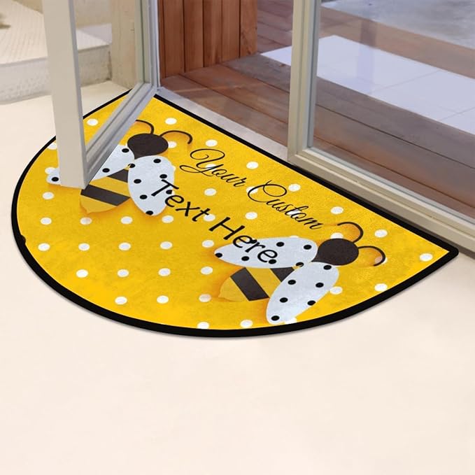 Welcome Doormat There‘S Some Hos in This House Indoor Outdoor with Rubber Backing Rug Non-Slip Door Mat Entry Front Floor Mat Funny Home Decor Gift for Women Men 18x30 Inch