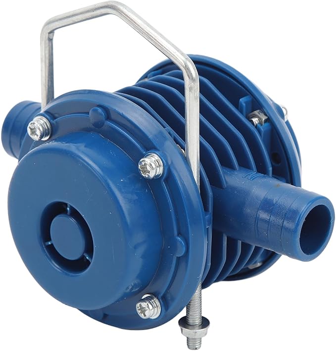 Mini Self Priming Hand Drill Water Pump, Heavy Duty Electric Centrifugal Pump for Cleaning Ponds, Pools, Draining Basements, Irrigating Gardens, Fueling and Discharging Oil