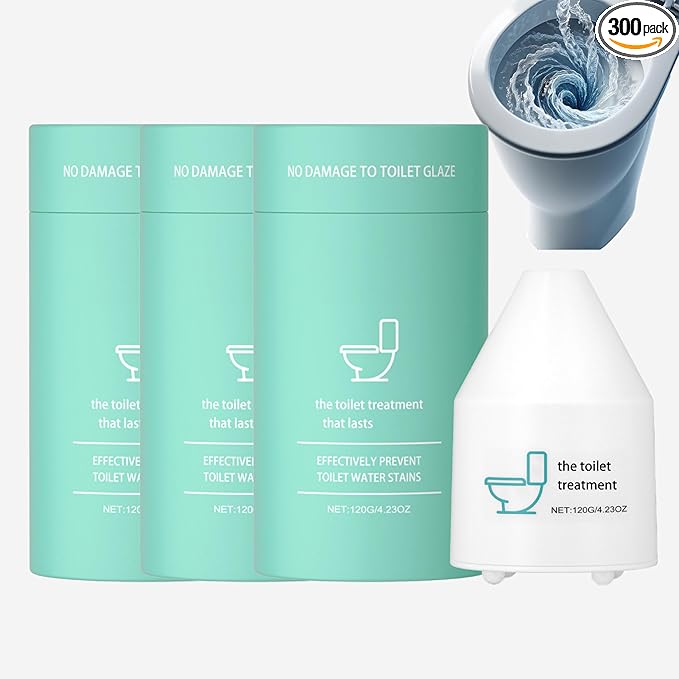 Gel Toilet Bowl Cleaner, Foaming Toilet Cleaner, No Scrub Toilet Bowl Freshener, Bathroom Cleaning Products, Prevent Stains and Limescale, Long-Lasting Fresh Scent, Deep Cleans Pipes (3PCS)