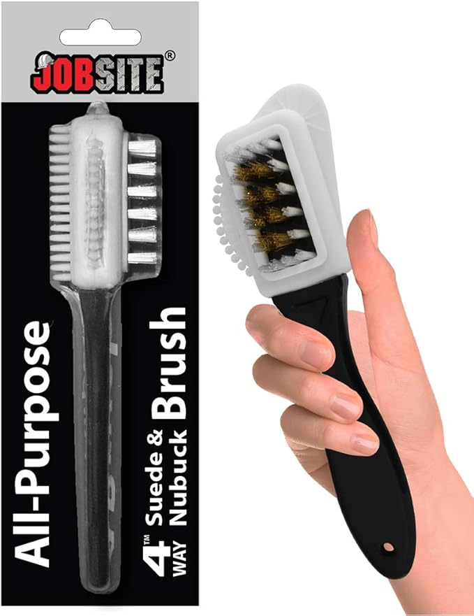 JobSite Suede & Nubuck Leather Cleaning Brush - 2 Pack