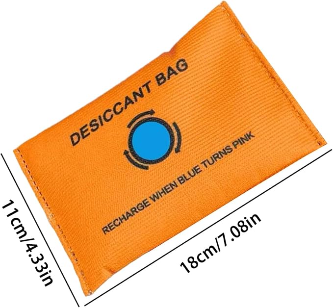 Car Dehumidifier - Reusable Silica Bead Pack, Moisture Control Device, Leakproof Pouch | Windshield Fog Remover, Vehicle Cabin Closet Basement Garage Home RV Camper Storage Humidity Absorber