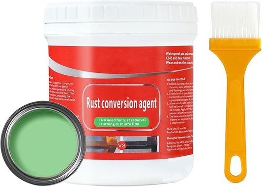 0.08 Gal Rust Remover for Metal, Rust Conversion Paint for Metal (Pack of 1,Green)