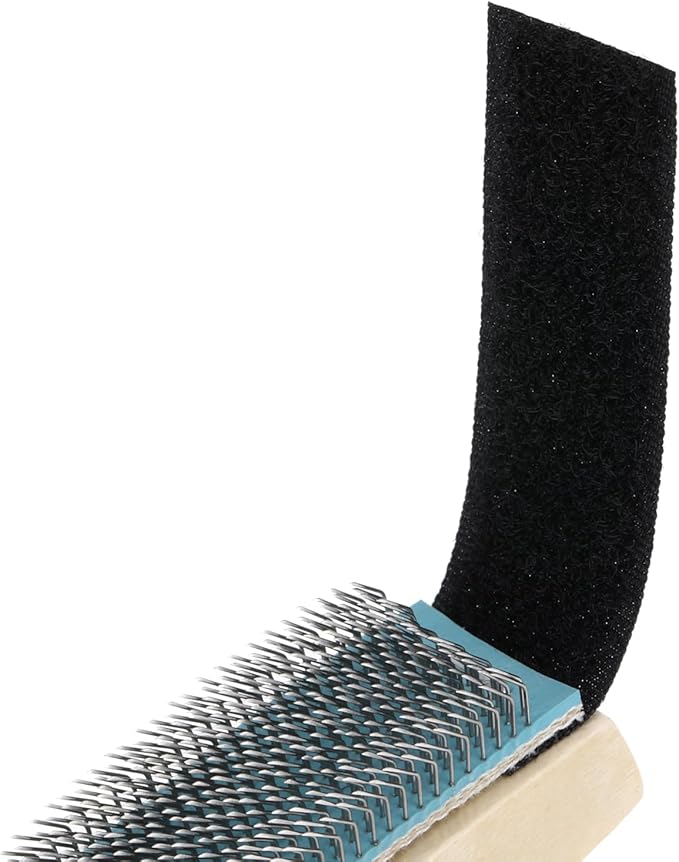 I-MART 2 Pack Suede Brush for Dance Shoes Sole Cleaning, Wooden Handle Suede Shoe Cleaner, Durable Wire Shoe Cleaning Brush for Suede Sole Dance Shoes, Suede Brush for Shoes