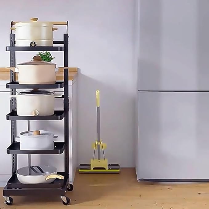Black Pan Lid Holder and Pot Rack nizer for Cupboard with White Cupboard niser Boxes