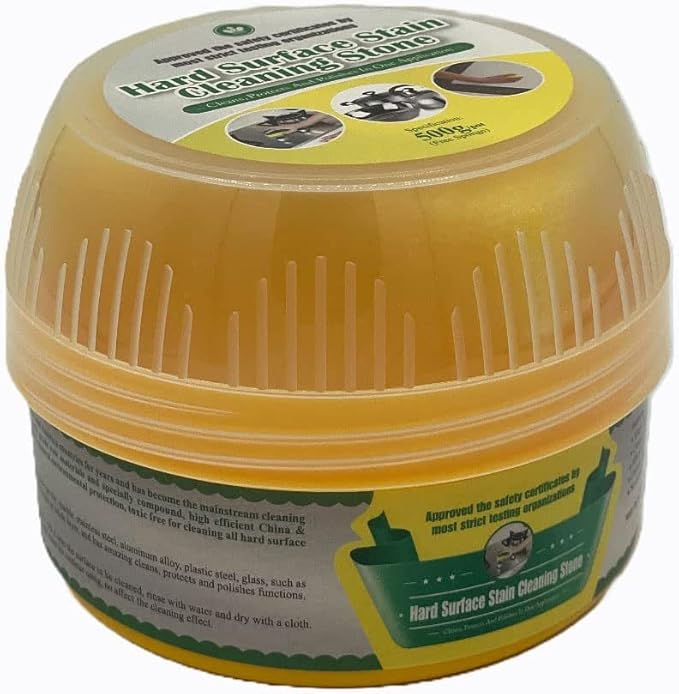 Hard Surface Cleaning Paste, Water Stain Remover Multi-Purpose Cleaner, 17 oz (Pack of 1)