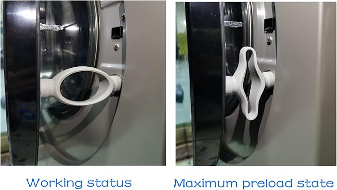 washing machine door prop,prevent holdy moldy Helps your Washer Dry Properly to Prevent Odors (dark grey) (Light gray)
