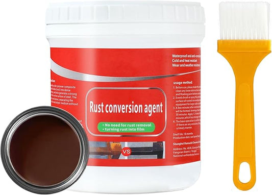 0.08 Gal Rust Remover for Metal, Rust Conversion Paint for Metal (Pack of 1,Coffee)