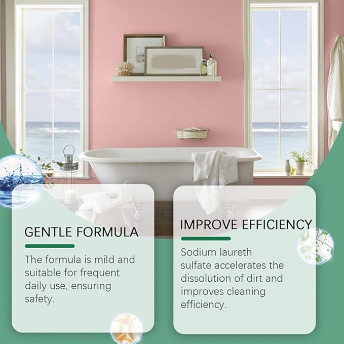 Oxalic Acid Powerful Stain Cleaner,Multi-purpose Stain Removal Cleaning Spray for Floor Countertop and Toilet (1PCS)