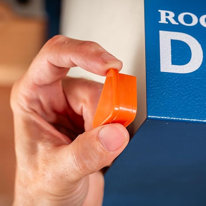 Rockler Dust Right Compact Ceiling Air Filtration Unit - Ceiling-Mounted Ambient Air Cleaner for Woodworking Shops - Low-Profile Filtration System with Triple Filters, & Wireless Remote Control