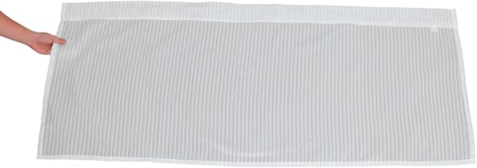 Short Cabinet Curtains for Small Windows 150x60cm Sheer Coffee Color Light Filtering Drapes Kitchen Cupboard Privacy Panels