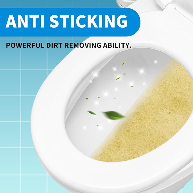 MAMADOU Foam Shield Smart Toilet Special Foaming Agent Splash Toilet Bowl Cleaner Deodorizing Stain-Resistant Cleaning Liquid For Fresh Bathroom 100ml 4Pack