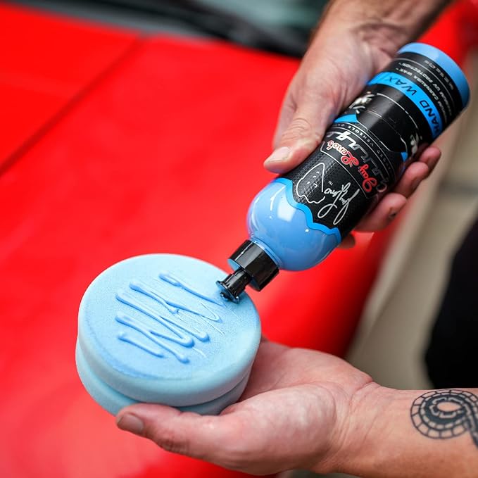 Jay Leno's Garage Car Detailing Kit with Bucket – Essential Car Cleaning Kit, Sprays, Liquids, Microfiber Towels, Applicators and Wash Mitt, All-in-One Car Detailing Kits for Interior & Exterior Care