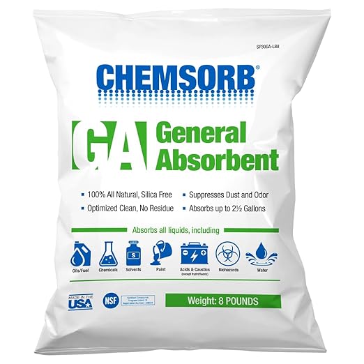 GA - General Absorbent, 8 Pound Bag