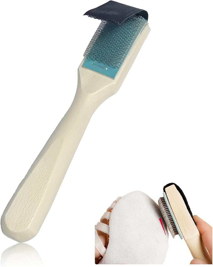 1Pcs Dance Shoe Brush for Suede Soles Hard Bristle Cleaning Brushes for Ballroom Bowling and Rubber Sole Shoes Sole Cleaner Brush for Bottoms, Shoe Cleaning Brush for Suede and Leather