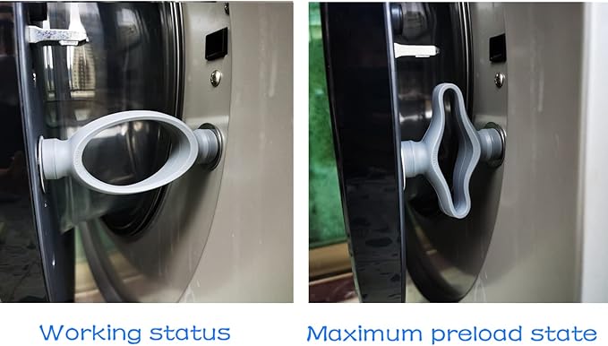 washing machine door prop,prevent holdy moldy Helps your Washer Dry Properly to Prevent Odors (dark grey)