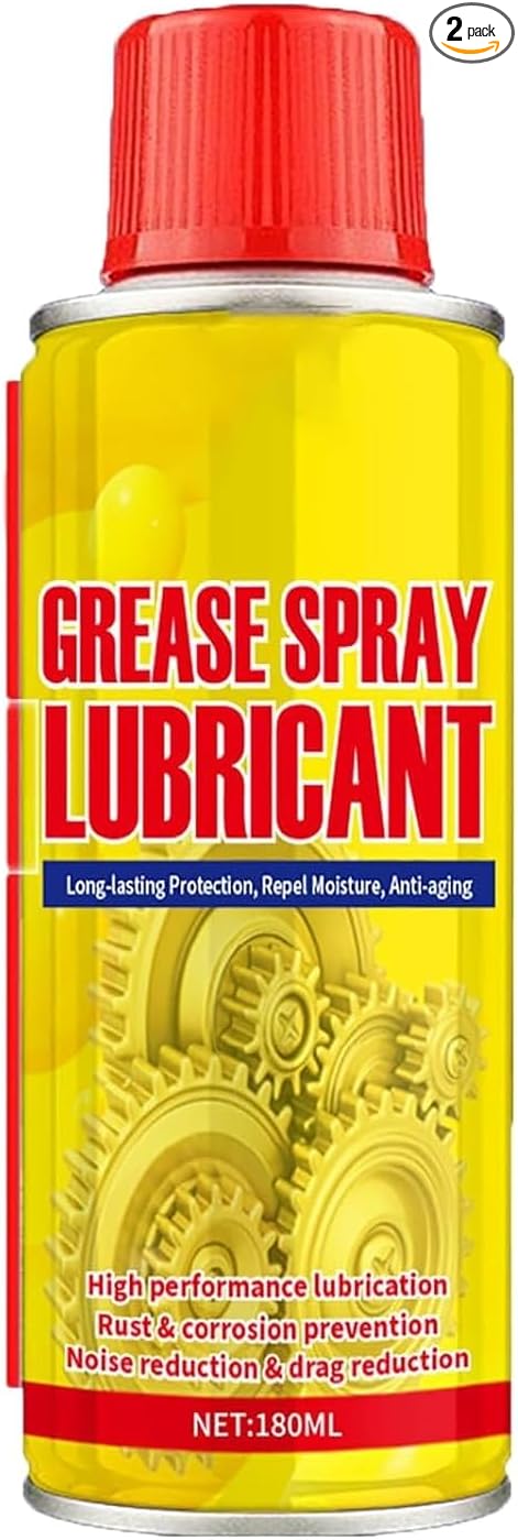 6.1Oz Anti-Rust Lubricant Spray & Rust Remover, New Multi-Purpose Penetrating Oil, Multi-Purpose Formula for Protect & Restore, Fast-Acting Dissolver for Vehicles, Tools, Chains, Bolts and Hinges