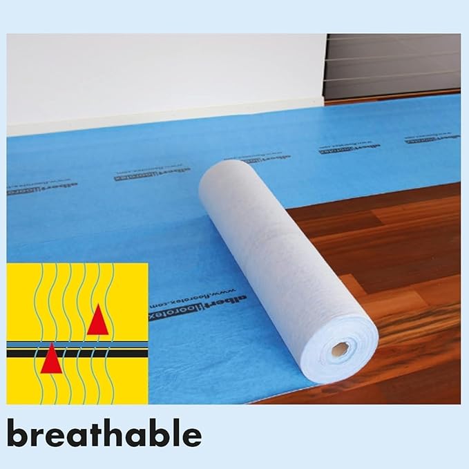 Albert Floorotex Blue All Purpose Temporary Floor Protection - 150 sqft (40" x 45') Roll