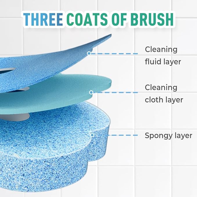 Disposable Toilet Brush, 2026 New Toilet Brush Holder, Compact Wall Mounted Toilet Brush for Modern Bathrooms, Hygienic Toilet Cleaner for Families (Wihte+18PCS Brush Heads)