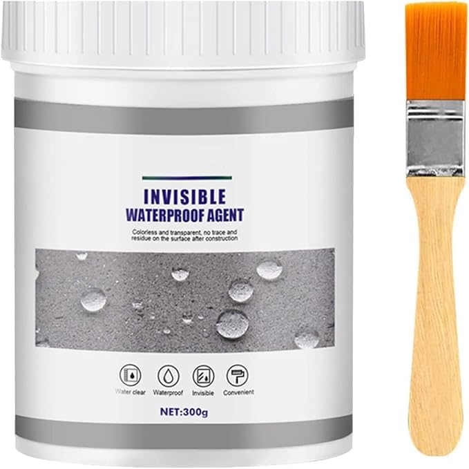 Instarepair Waterproof Anti-Leakage Agent, Waterproof Agent Toilet Anti-Leak Spray Glue Germplasm, Bathroom Waterproof Coating Leak Repair For Wall Roof Roofing (300g)