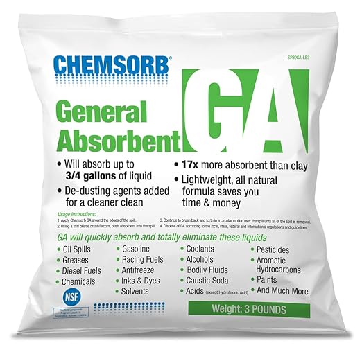GA - General Absorbent, 3 Pound Bag