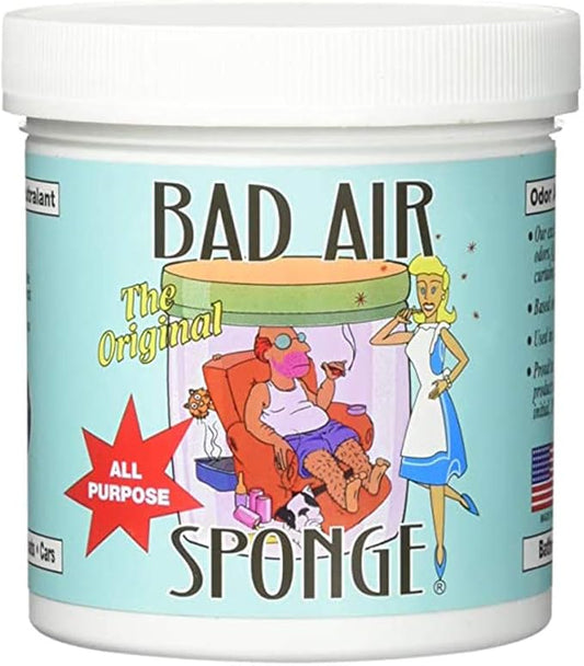 The ORIGINAL Bad Air Sponge Odor Absorbing Neutralant, 14.5 ounce (.45kg)