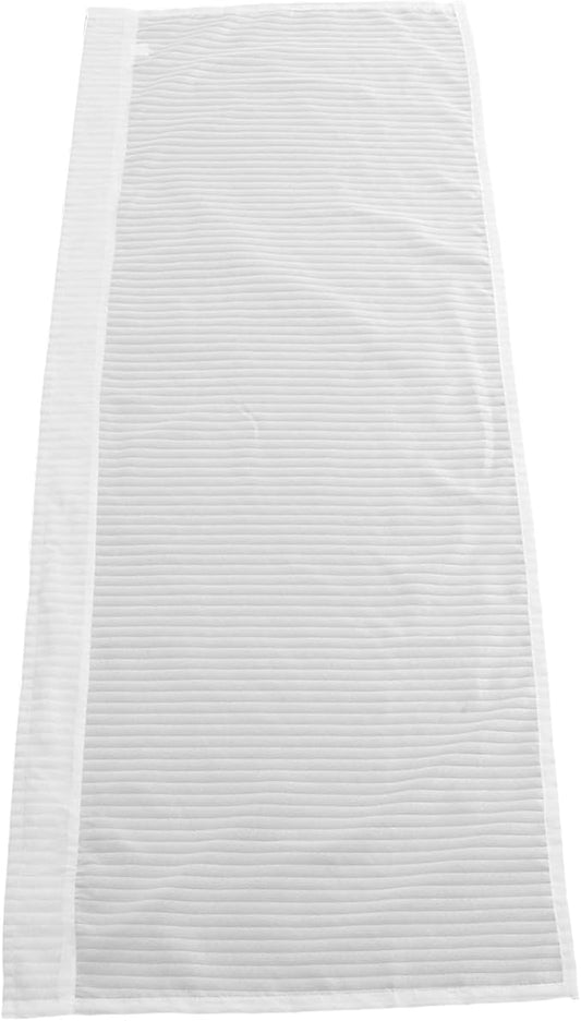 Short Cabinet Curtains for Small Windows 150x60cm Sheer Coffee Color Light Filtering Drapes Kitchen Cupboard Privacy Panels