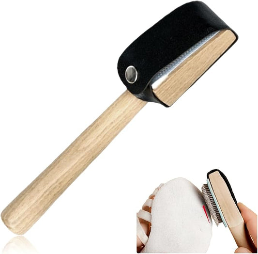 Dance Shoe Brush for Soles Shoe Cleaner for Dancing Shoes Bowling Shoe Bottom Cleaning Tool and Sole Cleaner for Pleather Rubber and Suade Shoes Wire Brush for Easy Maintenance