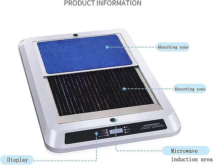Shoe Cleaner Polisher, Sole Cleaning Machine, Entrance Shoe Brush Fully Automatic Dust- Workshop Cleaning, Deep Cleaning Without Leaving Traces, for Hotel Entrance Hall Sales Cente