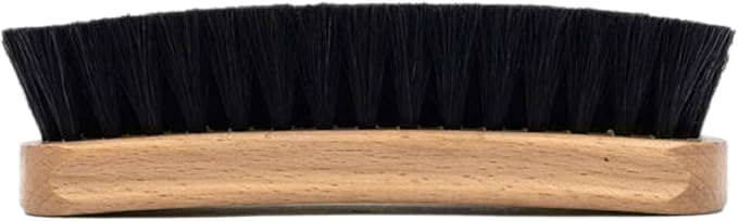 Cobbler’s Choice Co. Leather Care Brush Kit with Horsehair Shoe Brush, Dauber Brush, Welt Brush, Microfiber Cloth - Tan