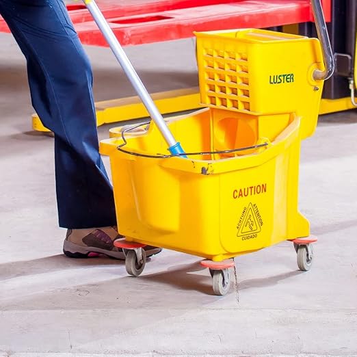 Commercial Floor Cleaner; Industrial Use, Concentrated Formula, Biodegradable, Water Based, Unscented, Multi Surface Cleaning, Safe On Skin, 5 Gallon Bucket