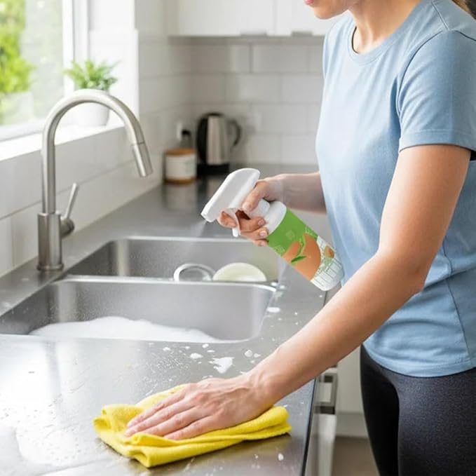 Electrolyzed Ion Kitchen Cleaner Spray, Multi-purpose Household and Kitchen Cleaning Spray, Convenient Handheld Cleaner for Home Family (1PCS)