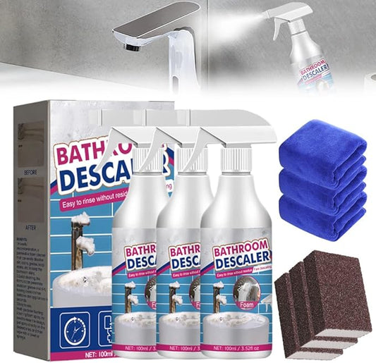 Eadwe Stubborn Stains Cleaner, 2025 New Bathroom Descaler Cleaners, Multipurpose Bathroom Foam Cleaner, Bathrooms Descaler Spray for Toilet Bath Shower Glass Sink Cleane (3)