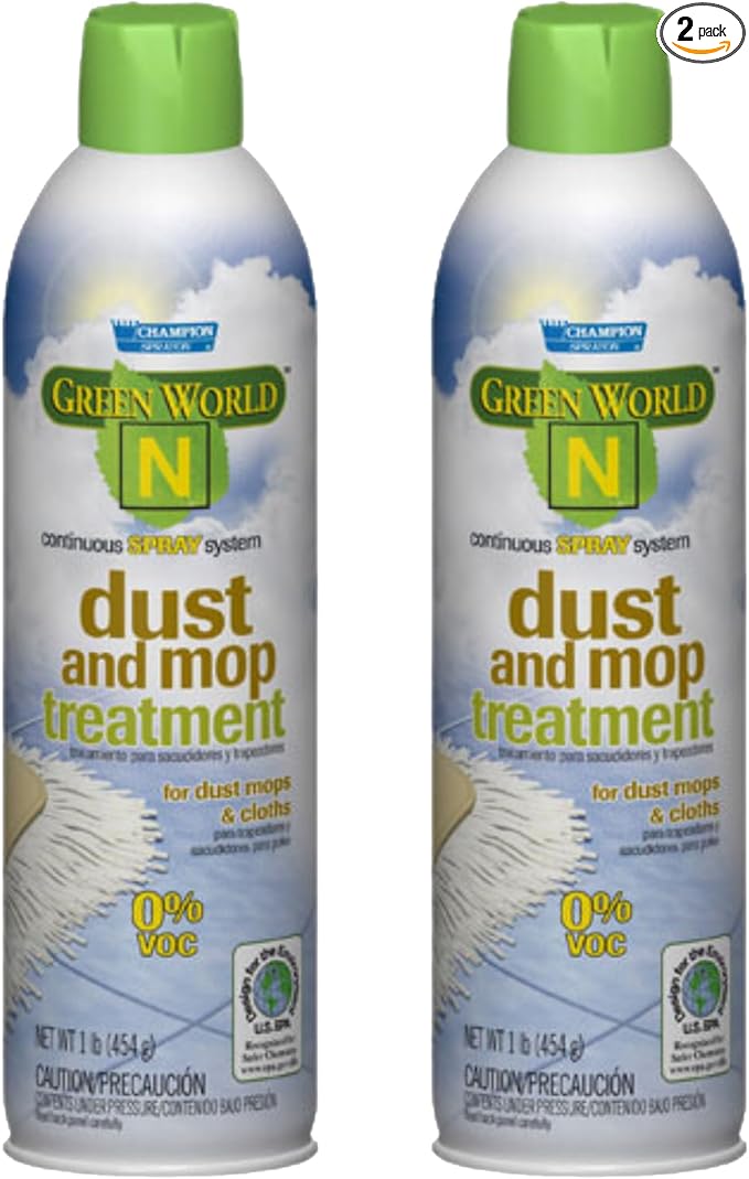 Champion Sprayon Dust and Mop Treatment. 2-14oz. Net Can.