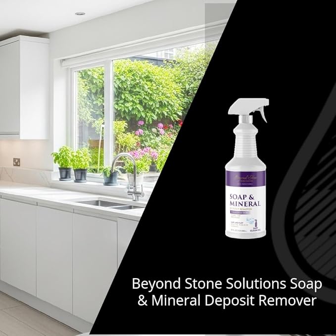 Non-Acidic Soap & Mineral Deposit Remover, 32oz
