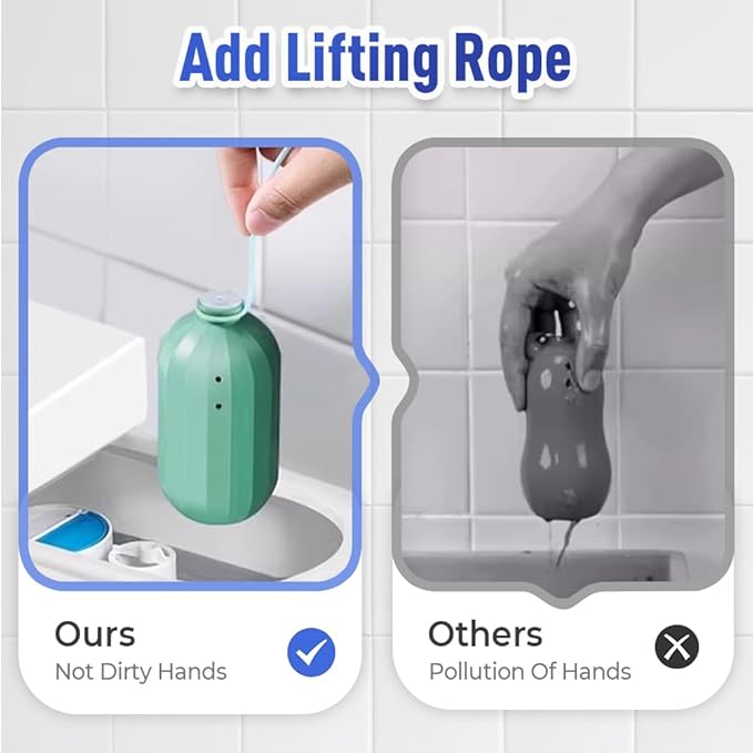 Toilets Bowl Cleaning, 2025 New Automatic Toilet Cleaner, Continuous Deep Lasting Cleaning System Fresh Scent (8.82 FL OZ, 1pcs)