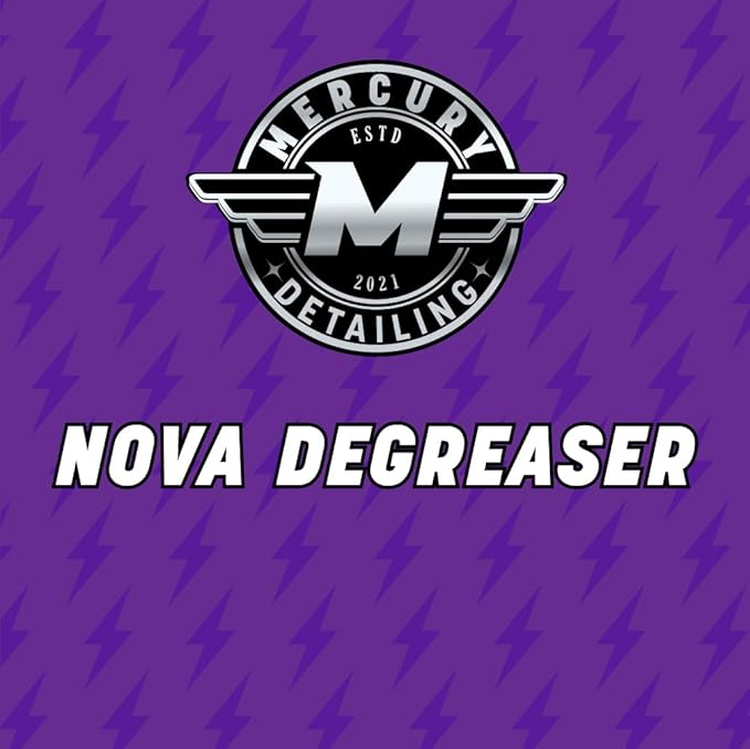 Nova Heavy Duty Automotive Degreaser 16 oz (Pack of 1) | Removes Grease, Brake Dust & Grime | Fast-Acting Cleaner for Engine, Garage, Car Detailing | Industrial Strength Formula