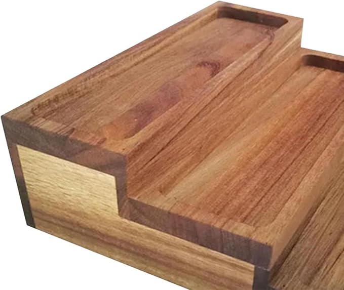 3 Bamboo Tier Spice Rack Seasoning Organizer for Cupboard Supplies