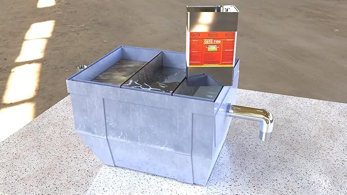 CGTC 7150 - Dissolves solidified grease or sludge in Grease Traps, Waste Tanks & Sump Pits. For neglected systems with accumulations of solidified fats, oils & greases.