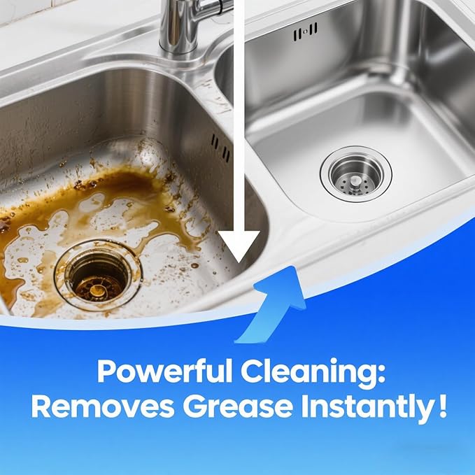 2026 Upgraded Splash Spray All-Purpose Cleaner Foam Tablets, Heavy-Duty Degreaser for Stove, Oven, Kitchenware, Grease & Grime Remover with Spray Bottle Kit(2)
