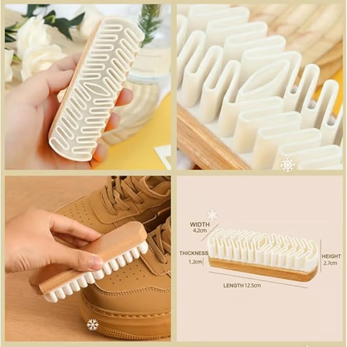 Magic Rubber Shoe Brush, 2026 New Lazy Shoe Brush, Suede & Boot Scrubbing Brush for Cleaning, Does Not Damage The Surface, Suitable for Cleaning Suede, Nubuck, Leather Shoes, Bags (2PC)