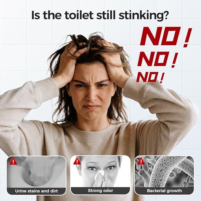 2026 Upgrade Toilet Bowl Cleaner, Toilet Cleaning Foam, Power Foaming Toilets Clean, Clean Foam Cleaner, Touch Free Foaming Powder – Bathroom Cleaning Powder (1PCS)